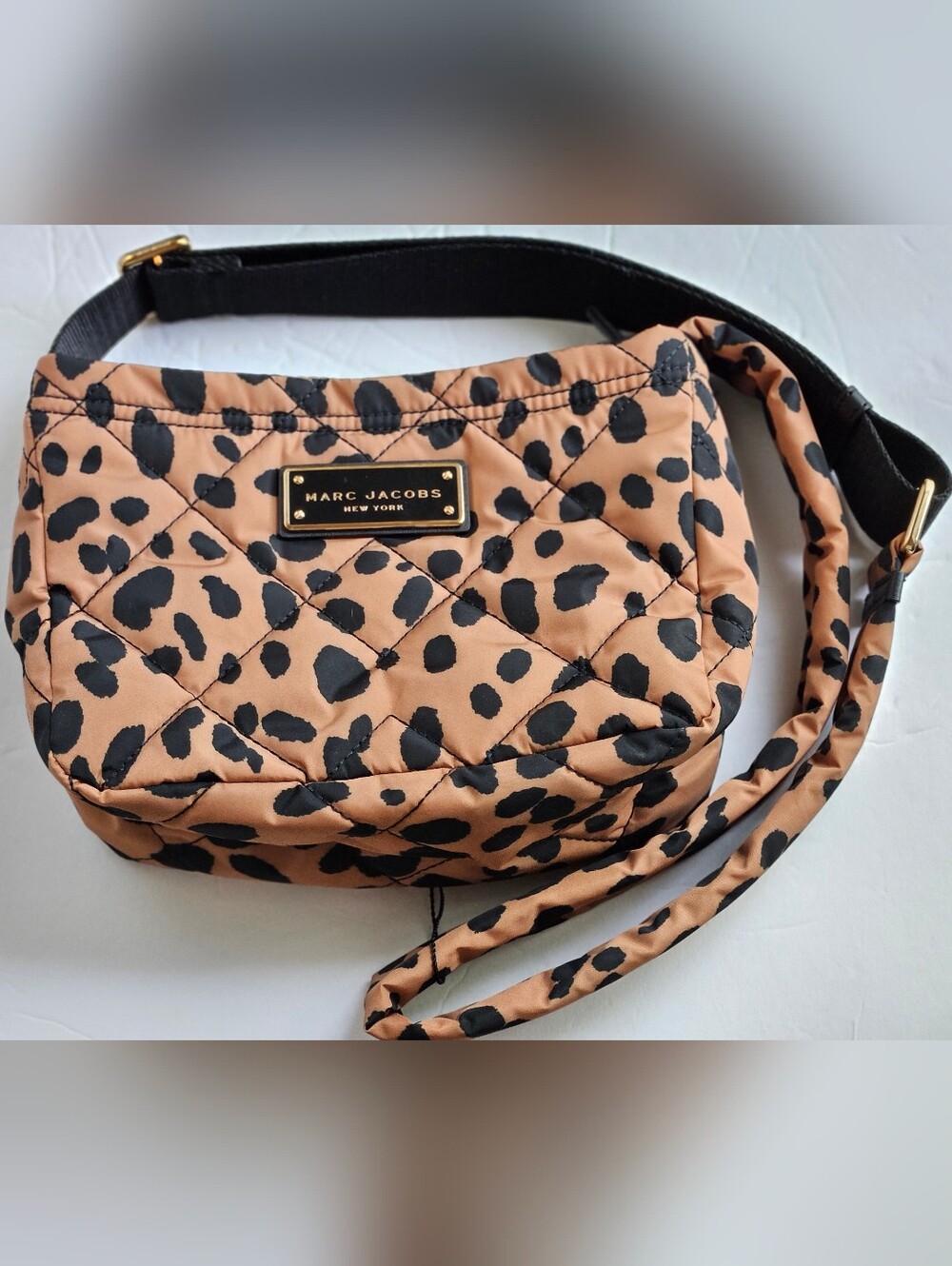 Mark Jacobs Quilted Leopard Print Crossbody Bag - Picture 8 of 8